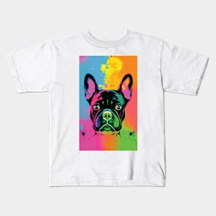 Bold French Bulldog Kids T-Shirt